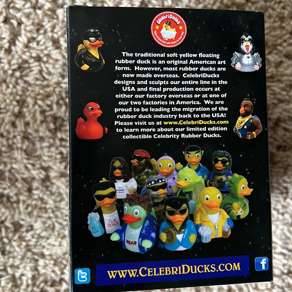 BNWT rare Harry Potter “Harry Ponder and the Ducky Shallows” Rubber Duck! - Picture 3 of 7